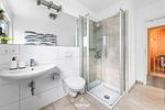 Badezimmer - Ferienhaus Achtern Diek Olpenitz - Top-Hundeurlaub