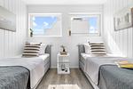 Bett - Ferienhaus Achtern Diek Olpenitz - Top-Hundeurlaub
