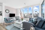 Wohnzimmer - Ferienhaus Achtern Diek Olpenitz - Top-Hundeurlaub