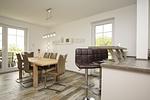 Wohnzimmer - Doppelhaus 1: Terrasse - Top-Hundeurlaub