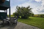 Terrasse - Doppelhaus 1: Terrasse - Top-Hundeurlaub