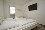 Schlafzimmer - Doppelhaus 1: Terrasse - Top-Hundeurlaub