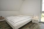 Schlafzimmer - Doppelhaus 1: Terrasse - Top-Hundeurlaub