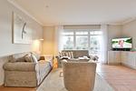 Wohnzimmer - Sylt Lodge - Top-Hundeurlaub