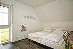 Schlafzimmer - Doppelhaus 2: Terrasse - Top-Hundeurlaub