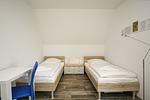 Schlafzimmer - Doppelhaus 2: Terrasse - Top-Hundeurlaub