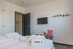 Schlafzimmer - Haus Halligblick Wohnung 18 - Top-Hundeurlaub