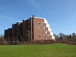 Das Haus Halligblick von der Straße aus gesehen. - Haus Halligblick Wohnung 18 - Top-Hundeurlaub