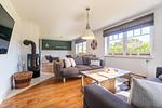 Wohnzimmer - Haus Perle - Top-Hundeurlaub