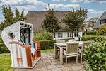 Terrasse - Altes Schulmeisterhaus Wohnung 2 - Top-Hundeurlaub