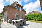 Genießen Sie das schöne Wetter auf der Terrasse. - Auster Hüs - Top-Hundeurlaub