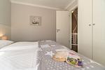 Schlafzimmer - Haus am Leuchtturm Hausteil 4 - Top-Hundeurlaub