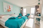 Wohnzimmer - Nordland Appartements Wohnung Aerö - Top-Hundeurlaub