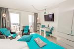 Wohnzimmer - Nordland Appartements Wohnung Aerö - Top-Hundeurlaub