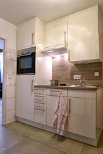 Küche / Küchenzeile - Nordland Appartements Wohnung Jütland - Top-Hundeurlaub