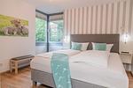 Die drei Schlafzimmer befinden sich im Obergeschoss. - Föhrst Class am Südstrand - Top-Hundeurlaub