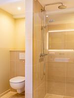 Dusche in Hanjes Kapitänshaus - Hanjes Kapitänshaus - Top-Hundeurlaub