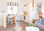 Küche in der Ferienwohnung Amrumer Strandhaven in Wittdün - Amrumer Strandhaven - Top-Hundeurlaub