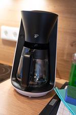 ...sowie eine Filterkaffeemaschine zur Verfügung. - Nordland Appartements Wohnung Langeland - Top-Hundeurlaub