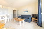 Wohnzimmer - Nordland Appartements Wohnung Fünen - Top-Hundeurlaub