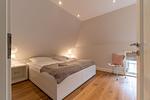Dieses Schlafzimmer mit Doppelbett... - Kapitänshaus West - Top-Hundeurlaub