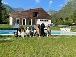 I11c Villa NINI mit privatem Pool und eingezäunten Garten für bis 8 Personen am Ledrosee - Top-Hundeurlaub