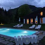 I11c Villa NINI mit privatem Pool und eingezäunten Garten für bis 8 Personen am Ledrosee - Top-Hundeurlaub