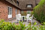 Terrasse - Strandflieder Alkersum - Top-Hundeurlaub