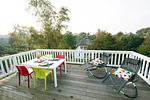 Terrasse - Piratennest - Top-Hundeurlaub