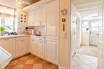 Küche / Küchenzeile - Ferienhaus Friesenrose - Top-Hundeurlaub