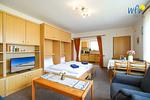 Wohnzimmer - Ferienwohnung 1 - Top-Hundeurlaub