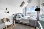 Schlafzimmer - Ferienwohnung Große Freiheit Olpenitz - Top-Hundeurlaub