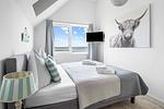 Schlafzimmer - Ferienwohnung Große Freiheit Olpenitz - Top-Hundeurlaub
