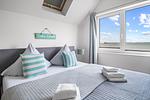 Bett - Ferienwohnung Große Freiheit Olpenitz - Top-Hundeurlaub