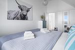 Schlafzimmer - Ferienwohnung Große Freiheit Olpenitz - Top-Hundeurlaub