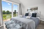 Schlafzimmer - Ferienwohnung Große Freiheit Olpenitz - Top-Hundeurlaub