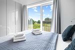 Schlafzimmer - Ferienwohnung Große Freiheit Olpenitz - Top-Hundeurlaub