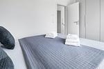 Schlafzimmer - Ferienwohnung Große Freiheit Olpenitz - Top-Hundeurlaub