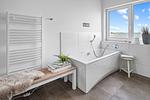 Badezimmer - Ferienwohnung Große Freiheit Olpenitz - Top-Hundeurlaub