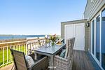 Terrasse - Ferienhaus Hamptons Beach House Olpenitz - Top-Hundeurlaub