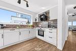 Küche / Küchenzeile - Ferienhaus Hamptons Beach House Olpenitz - Top-Hundeurlaub