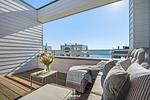 Balkon - Ferienhaus Hamptons Beach House Olpenitz - Top-Hundeurlaub