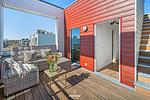 Balkon - Ferienhaus Hamptons Beach House Olpenitz - Top-Hundeurlaub