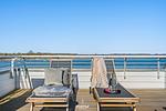 Balkon - Ferienhaus Hamptons Beach House Olpenitz - Top-Hundeurlaub
