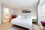 Schlafzimmer - Haus Carstensen Süd - Top-Hundeurlaub