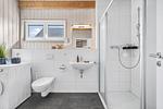 Badezimmer - FH Leuchtturm Olpenitz - Top-Hundeurlaub