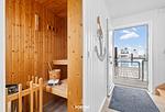 Sauna - Ferienhaus Biscaya Olpenitz - Top-Hundeurlaub