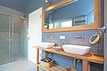 Badezimmer - Störtebekers Reethus mit Sauna, Kamin und Terrasse - Top-Hundeurlaub