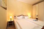 Schlafzimmer - Residenz Seestern Appartement 14 - Top-Hundeurlaub