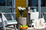 Terrasse - Ferienwohnung Kleine Freiheit Olpenitz - Top-Hundeurlaub